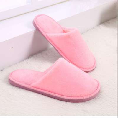 Luxury Indoor Home Autumn And Winter Wooden Floor Non-Slip Warm Mute Cotton Slippers Multi- Optional Slippers, Home Slippers, Comfortable Shoes