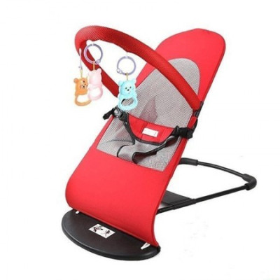 Baby Bouncer Rocking Chair RED With Doll