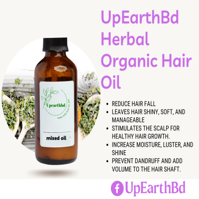 UpEarthBd Herbal Organic Hair Oil