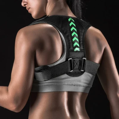 ঘাড়ে/কাঁধে বা পিঠে ব্যথার দূরের জন্য Adjustable Back Shoulder Belt